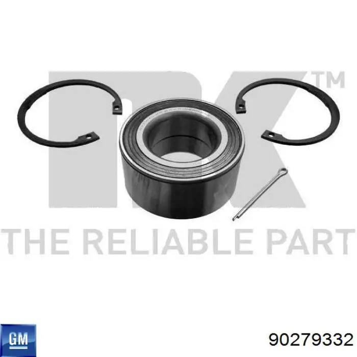 90279332 General Motors Підшипник маточини передньої