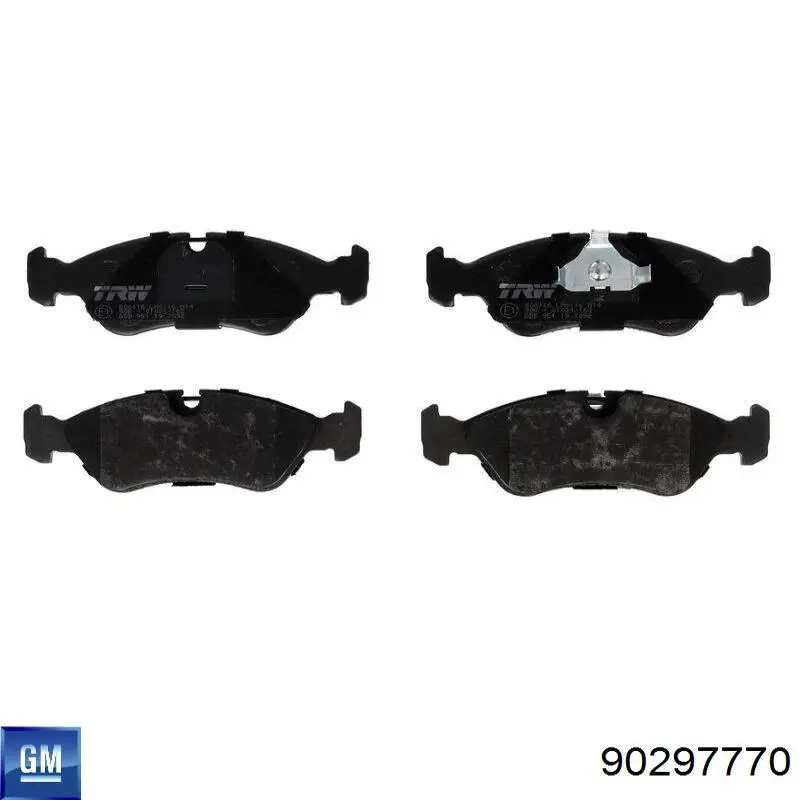 Гальмівні колодки General Motors 90297770 ціна, від 17.43 USD
