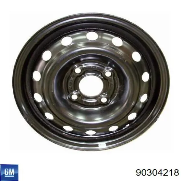 90304218 General Motors диск колісний стальний (штампований)