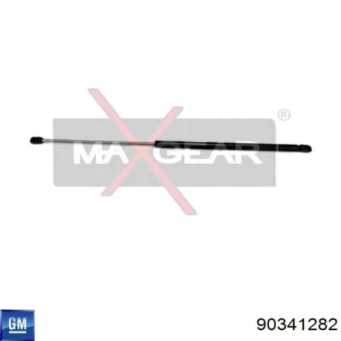 90341282 General Motors Амортизатор кришки багажника / двері 3/5-ї задньої