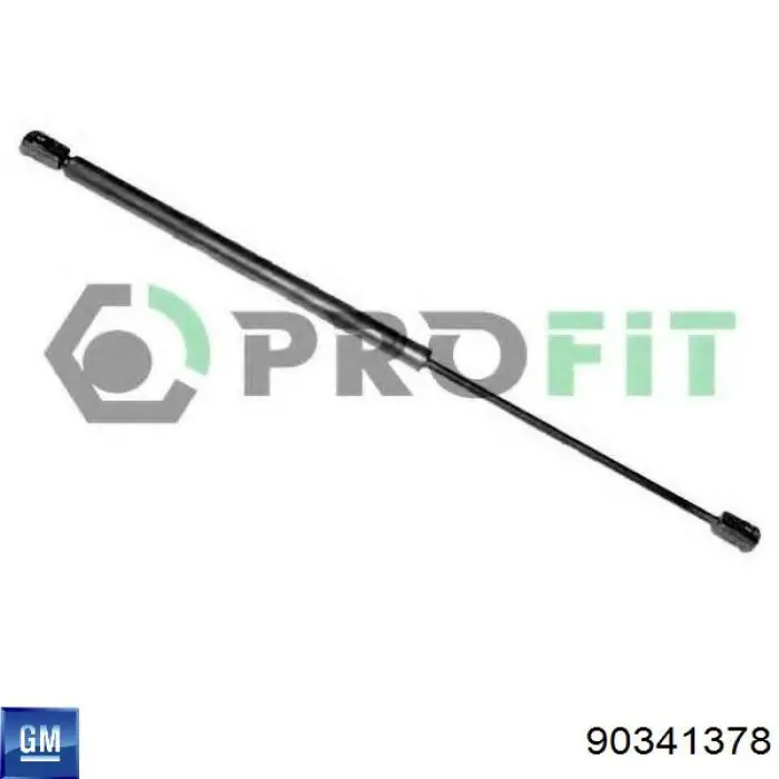 Амортизатор багажника 90341378 General Motors