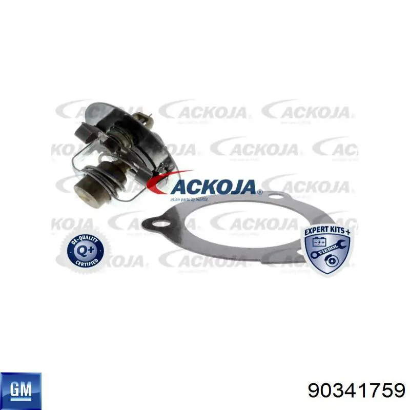 Датчик включення вентилятора 90341759 General Motors