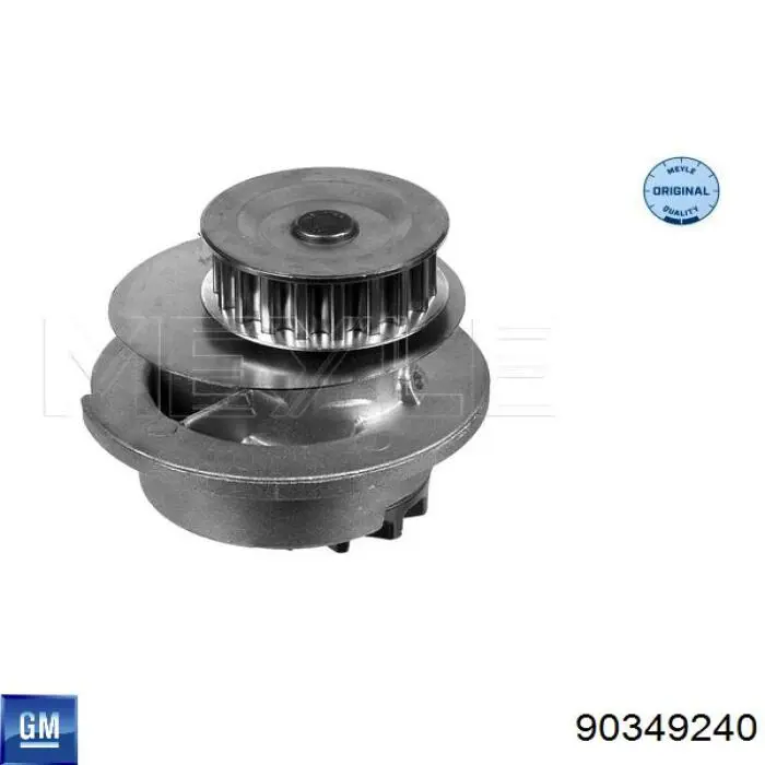 Купити 90349240 General Motors Насос охолоджуючої рідини