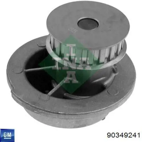 Помпа охолодження General Motors 90349241 ціна, від 24.48 USD