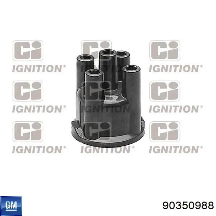 Кришка розподільника запалювання/трамблера General Motors 90350988 ціна, від 8.82 USD
