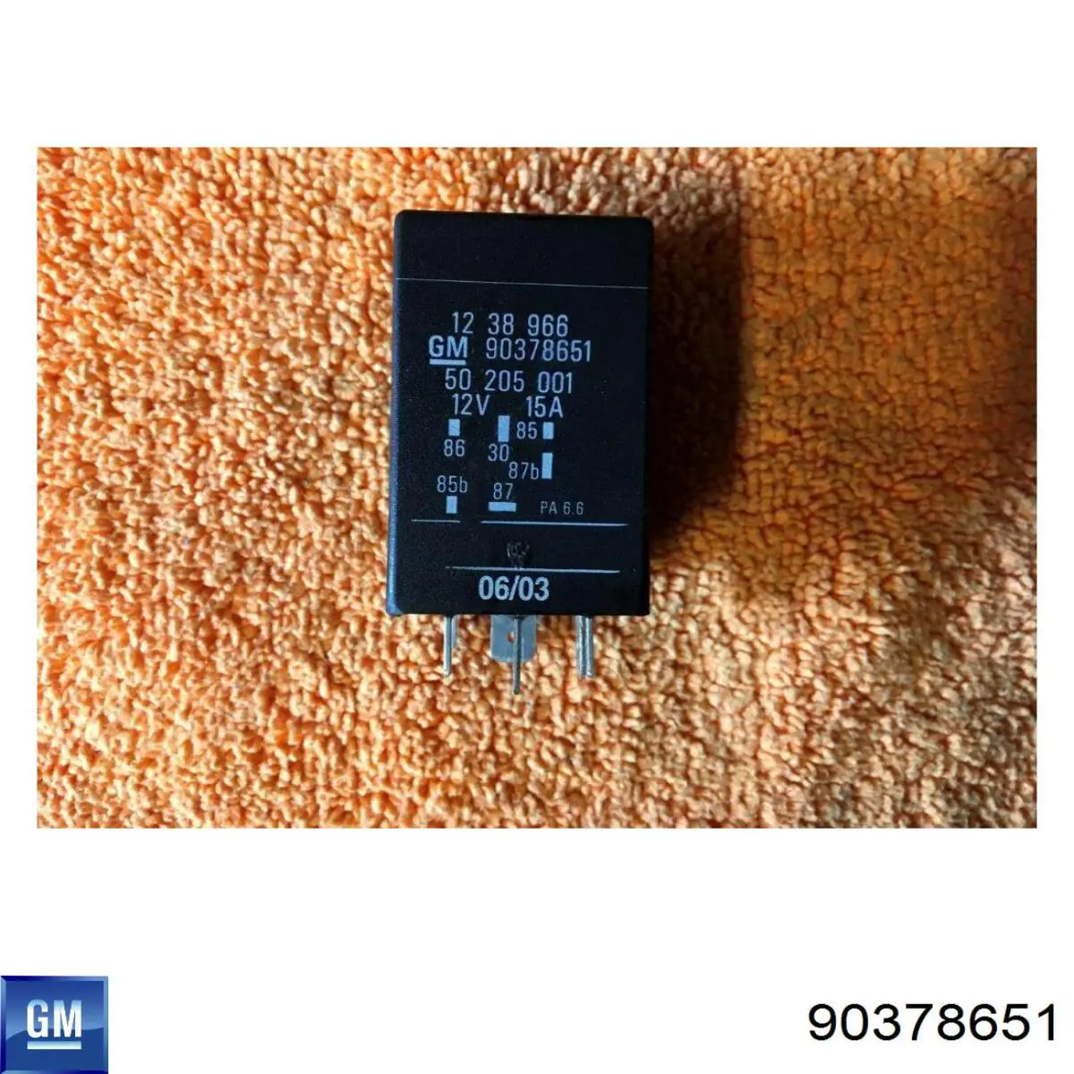 Реле електробензонасосу General Motors 90378651 ціна, від 8.47 USD