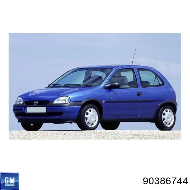 Ущільнювач лобового скла 90386744 General Motors
