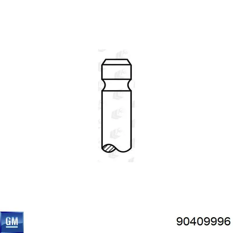 Вихлопний клапан General Motors 90409996 ціна, від 6.98 USD