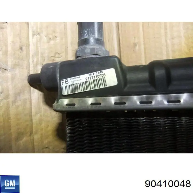 Купити 90410048 General Motors Радіатор двигуна