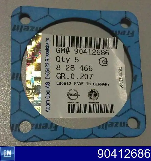 Прокладка дросельної заслінки General Motors 90412686 ціна, від 0.82 USD
