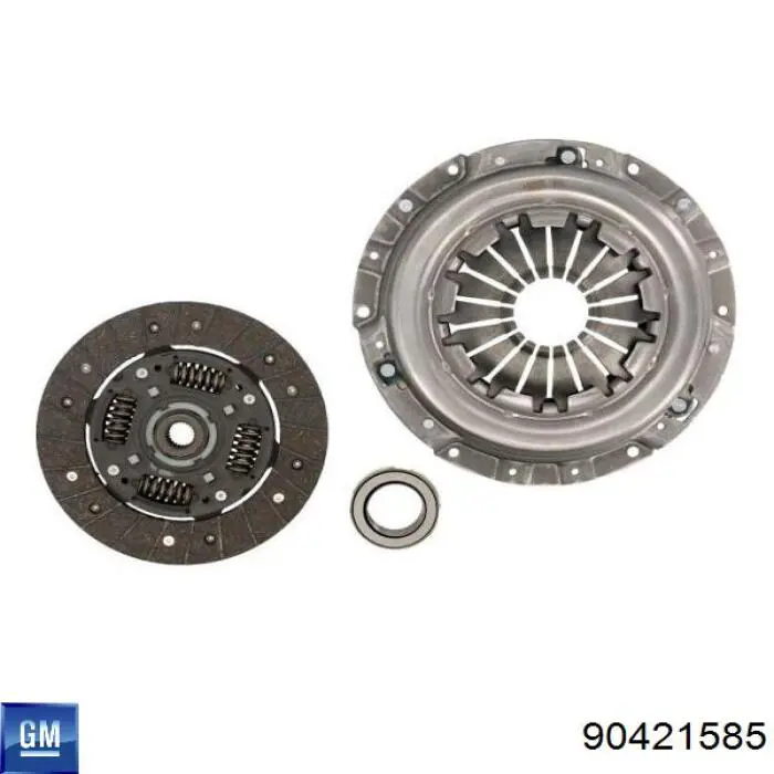 Купити 90421585 General Motors Комплект зчеплення (диск, корзина, підшипник)