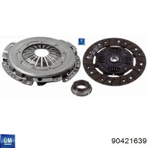 Комплект зчеплення (3 частини) General Motors 90421639 ціна, від 119.77 USD