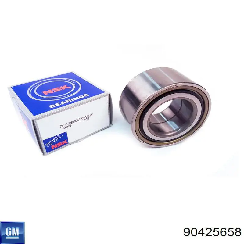 Комплект підшипник маточини передньої General Motors 90425658 ціна, від 18.14 USD