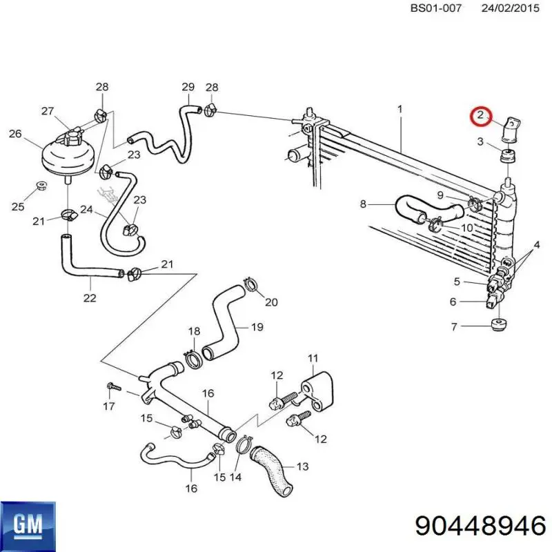  90448946 Opel