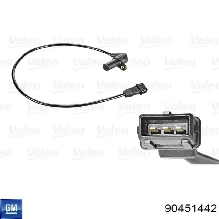 Датчик обертів колінвалу General Motors 90451442 ціна, від 10.67 USD