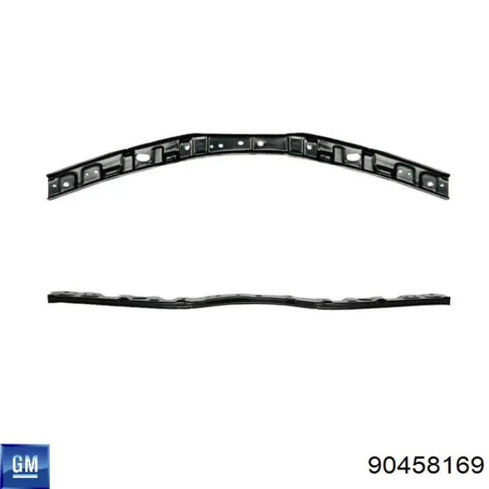 90458169 General Motors Балка бампера переднього