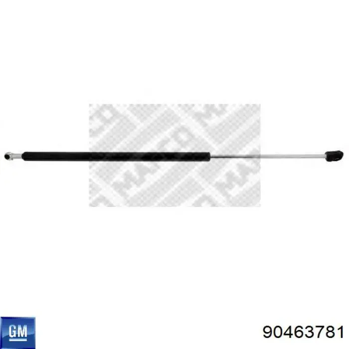 Амортизатор двері задньої General Motors 90463781 ціна, від 7.82 USD