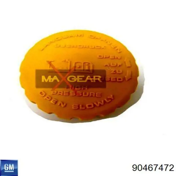 90467472 General Motors Пробка розширювального бачка