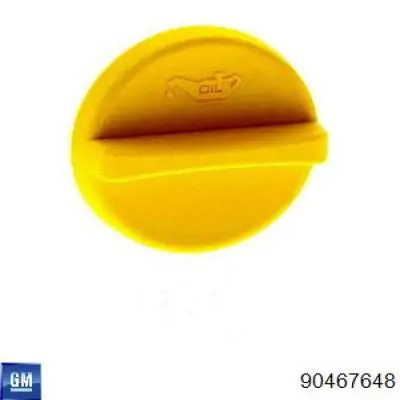 Кришка маслозаливной горловини General Motors 90467648 ціна, від 1.33 USD