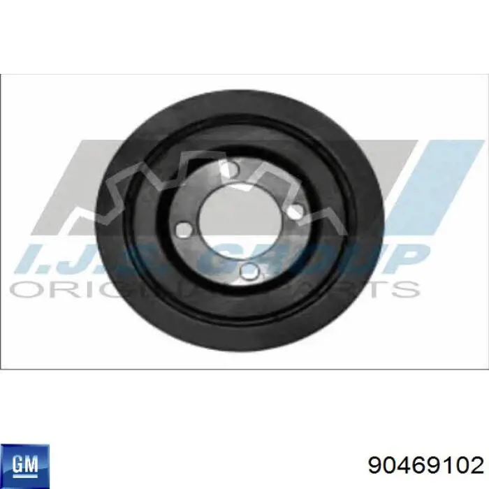90469102 General Motors Демпфер колінвалу