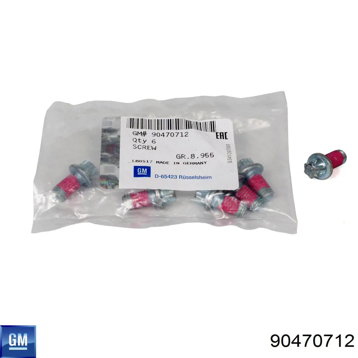 Болт кріплення корзини зчеплення General Motors 90470712 ціна, від 0.38 USD