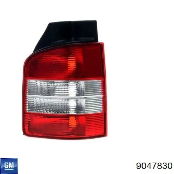Ліхтар задній лівий, зовнішній 9047830 General Motors