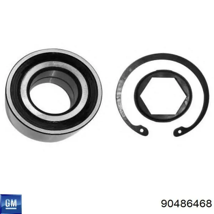 Підшипник задньої ступиці 90486468 General Motors