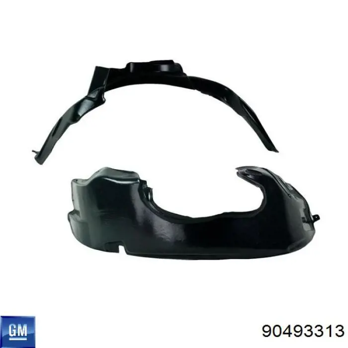 Підкрилок передній правий 1102333 General Motors