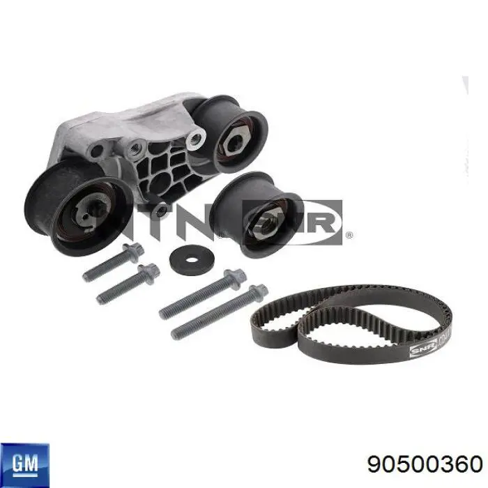 Зубчастий ремінь General Motors 90500360 ціна, від 39.53 USD