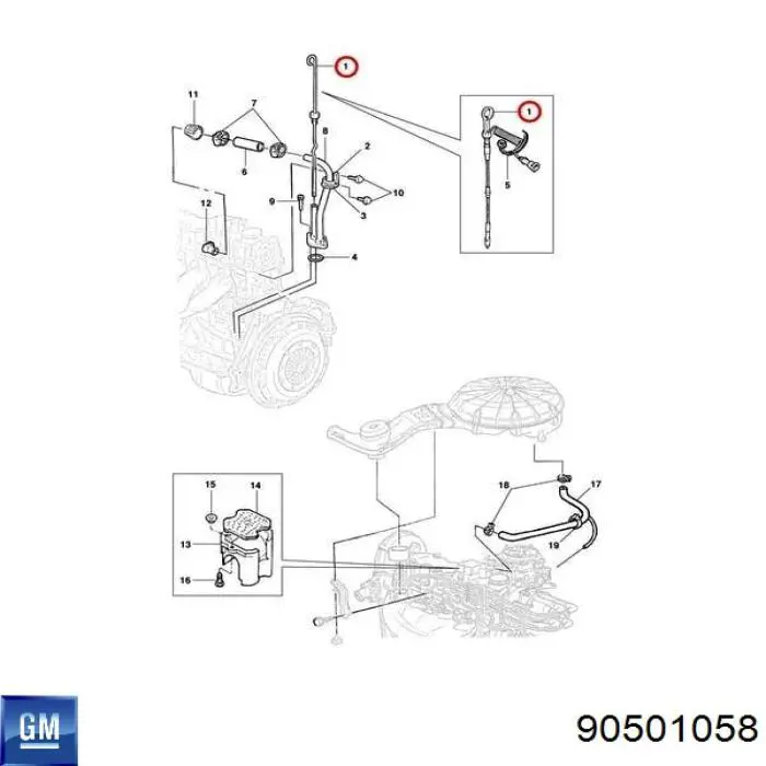 Купити 90501058 SWP Поршень в комплекті на 1 циліндр, STD