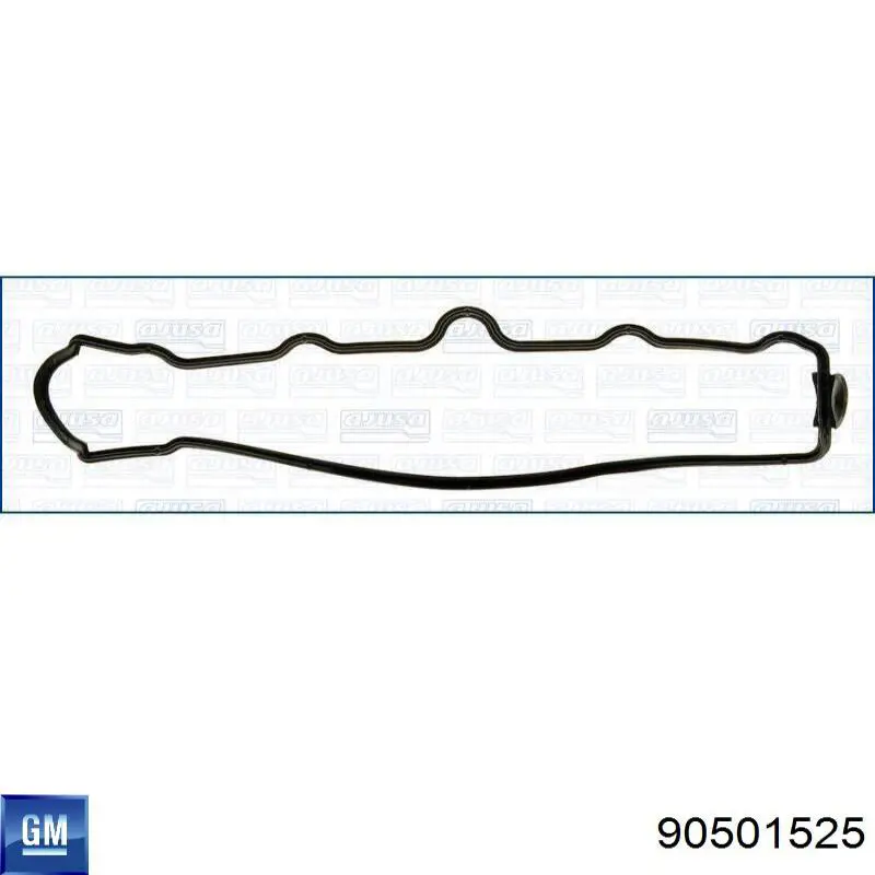 Прокладка клапанної кришки, ліва Opel Astra F (53, 54, 58, 59) (Опель Астра)