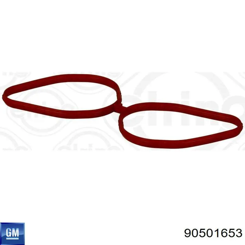 4413817 Opel прокладка впускного колектора, нижня