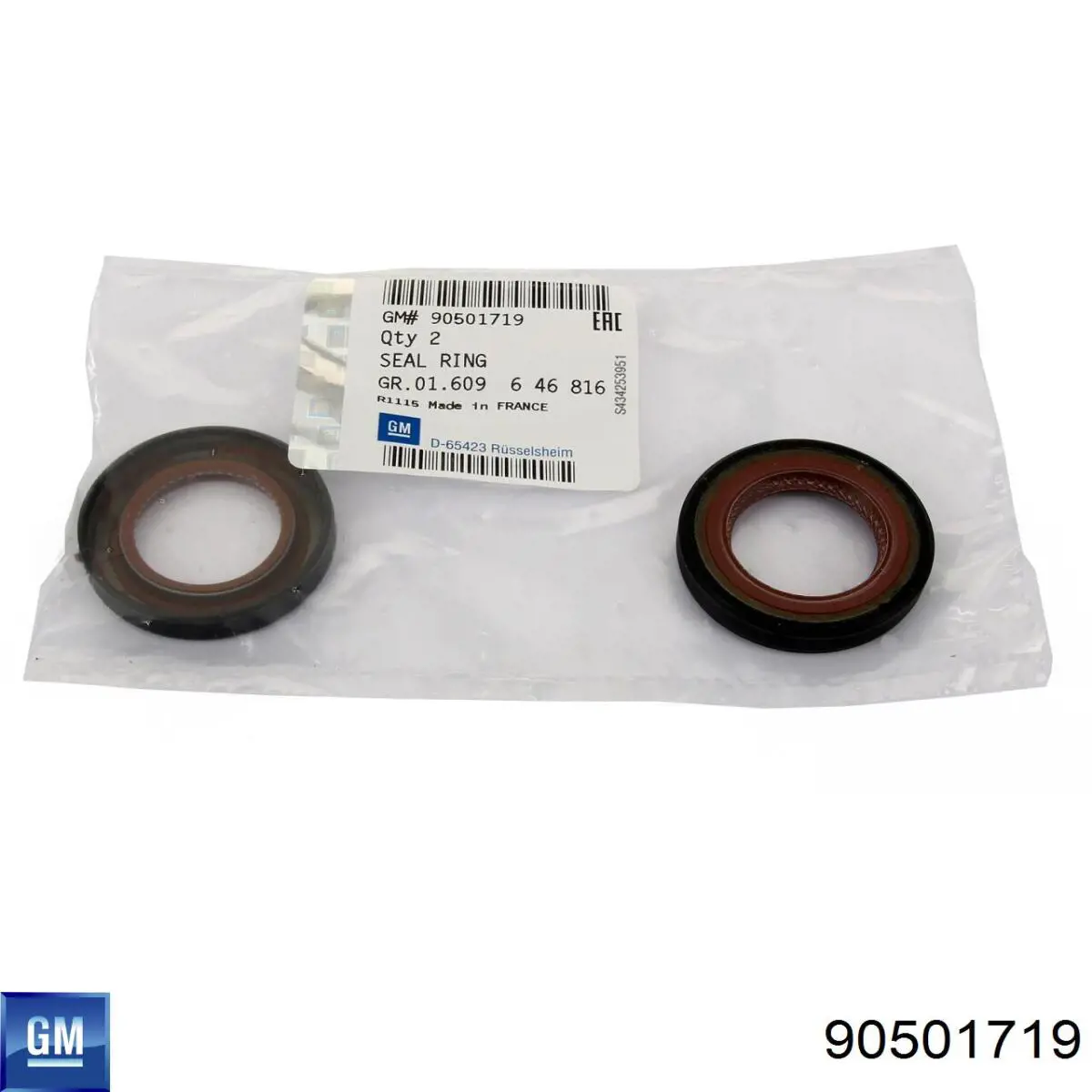 Сальник коленвала двигуна, передній General Motors 90501719 ціна, від 2.54 USD