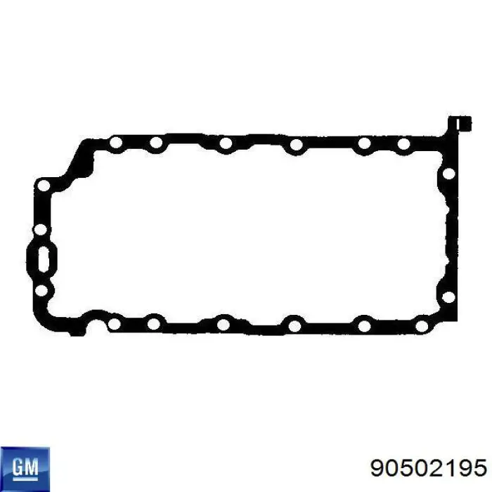 Прокладка піддону картера двигуна General Motors 90502195 ціна, від 18.45 USD