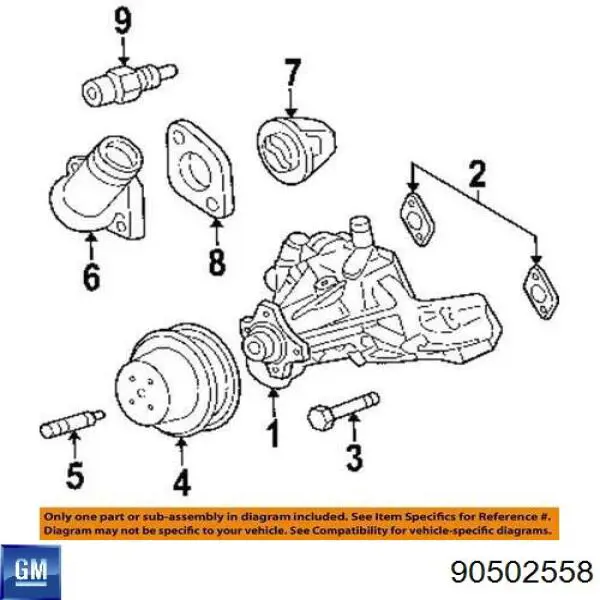  90502558 General Motors
