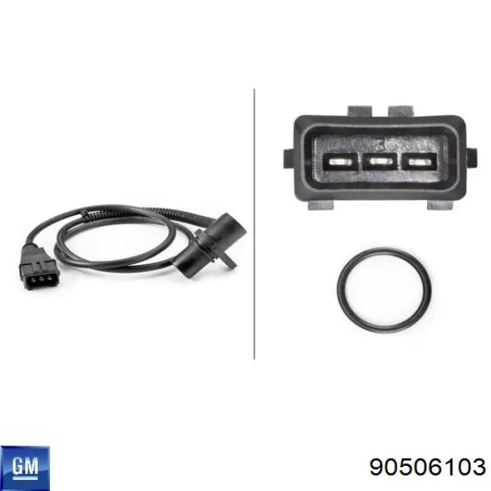 Датчик обертів колінвалу General Motors 90506103 ціна, від 28.10 USD