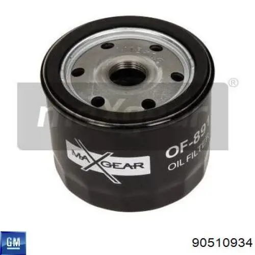 Масляний фільтр двигуна General Motors 90510934 ціна, від 4.34 USD