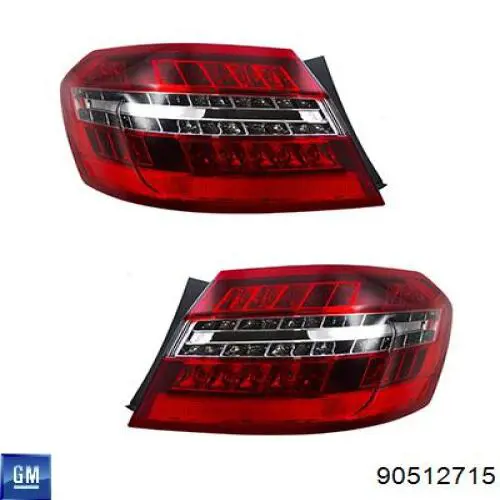 Лівий стоп 90512715 General Motors