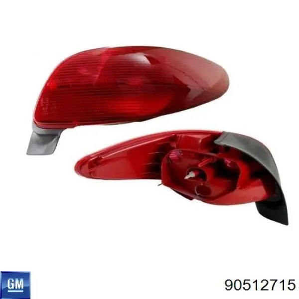 Ліхтар задній лівий General Motors 90512715
