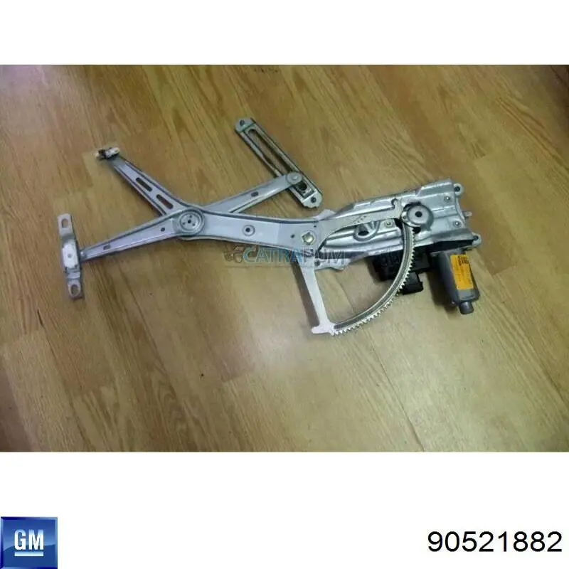 Двигун склопідіймача двері передньої, правої 90521882 General Motors