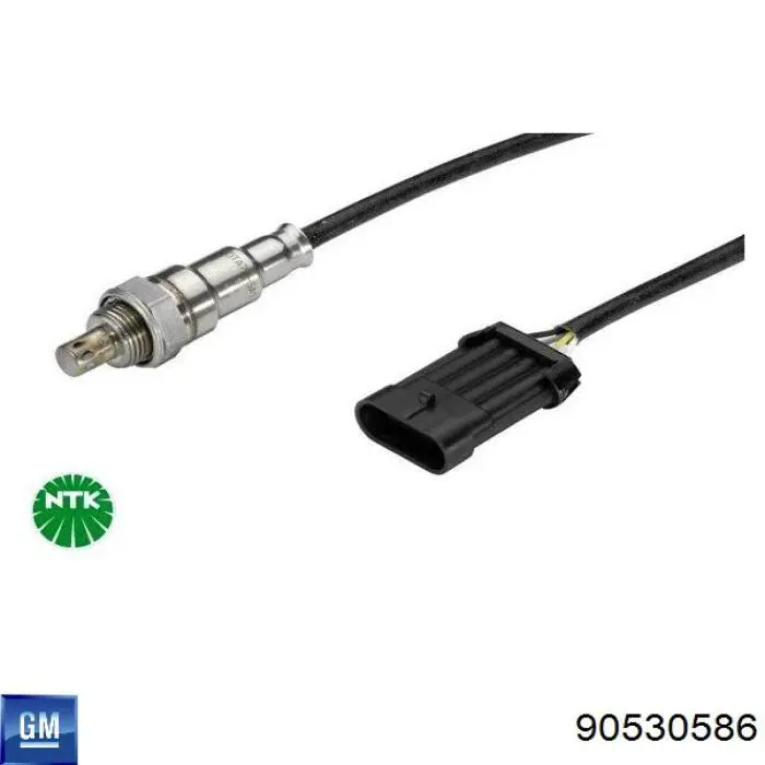 Лямбдазонд, датчик кисню до каталізатора General Motors 90530586 ціна, від 45.88 USD
