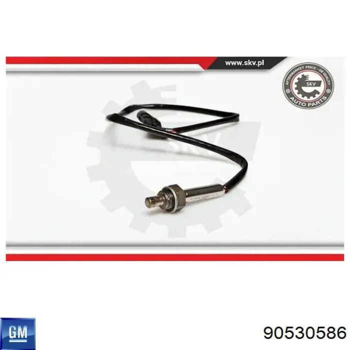 Купити 90530586 General Motors Лямбдазонд, датчик кисню до каталізатора