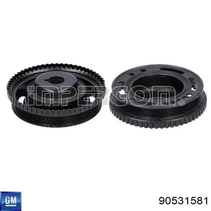 90531581 General Motors Демпфер колінвалу