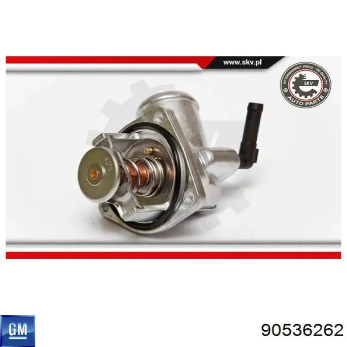 Термостат в зборі General Motors 90536262