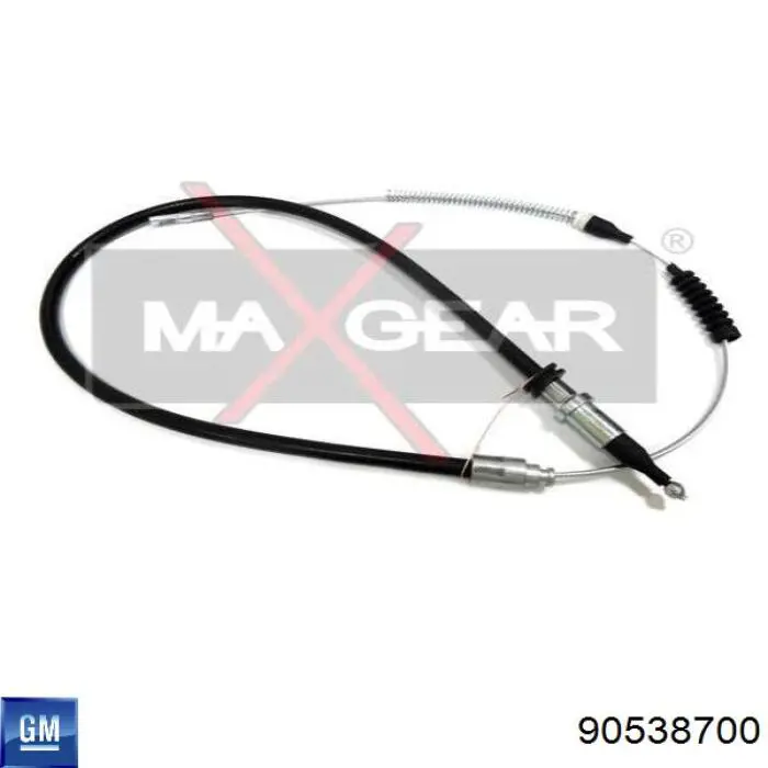 90538700 General Motors Трос ручника задній лівий
