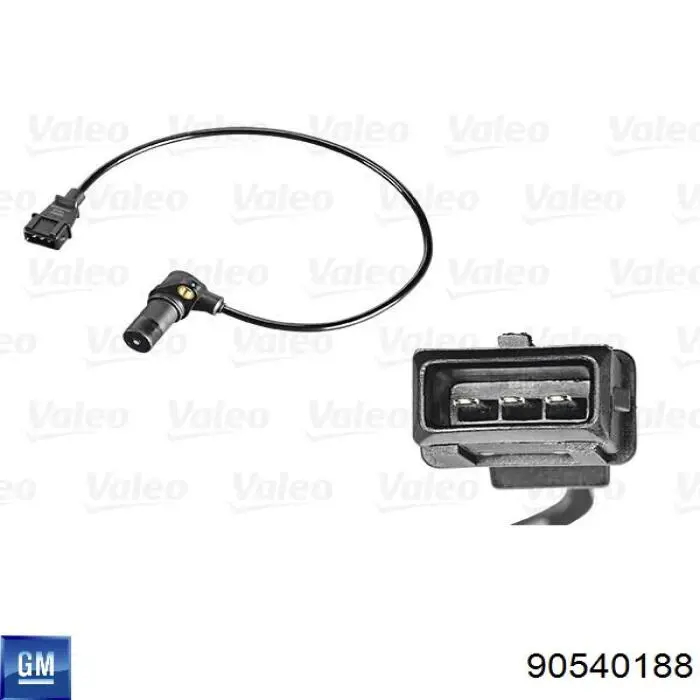 Купити 90540188 General Motors Датчик положення (оборотів) коленвалу