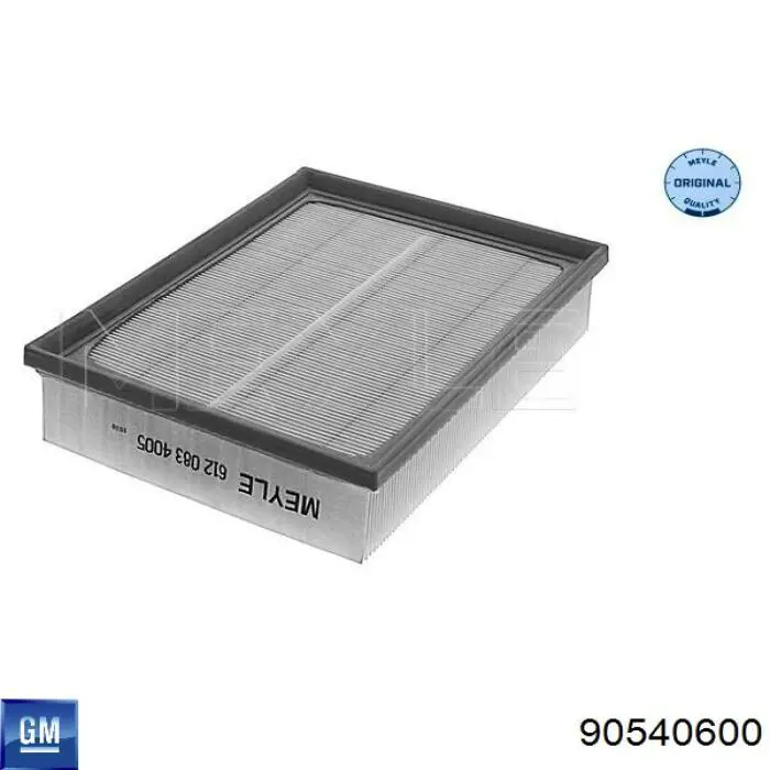 Купити 90540600 General Motors Автомобільний фільтр повітря
