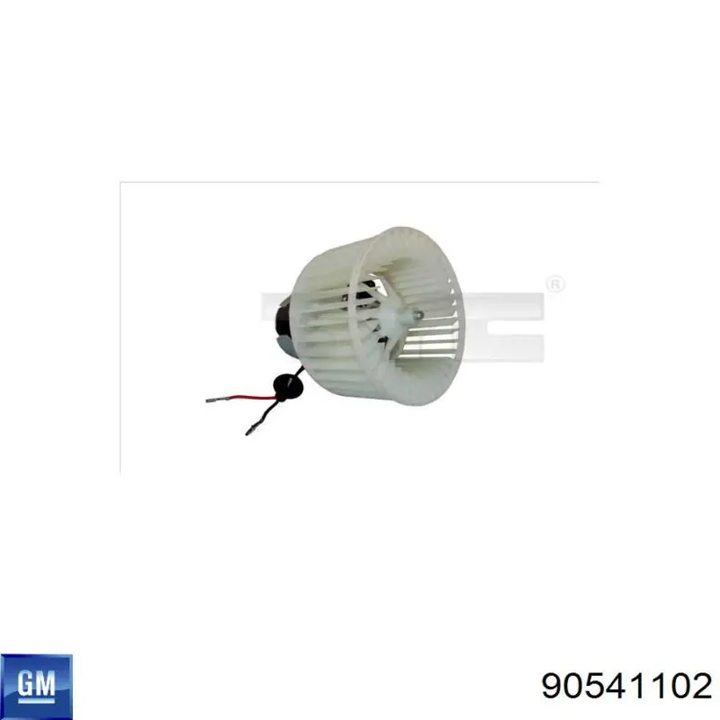 90541102 General Motors Електромотор пічки