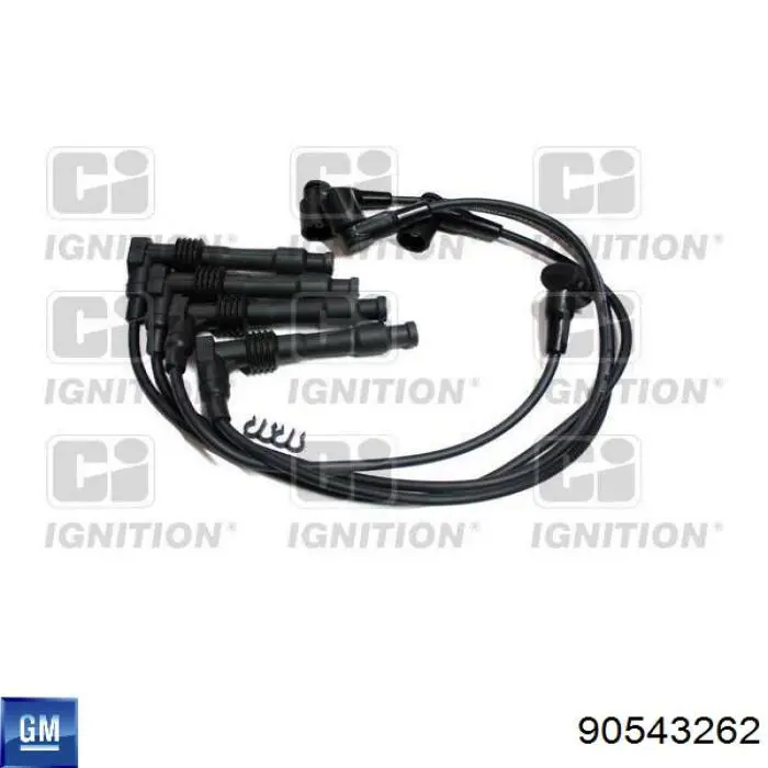90543262 General Motors Проводи високовольтні