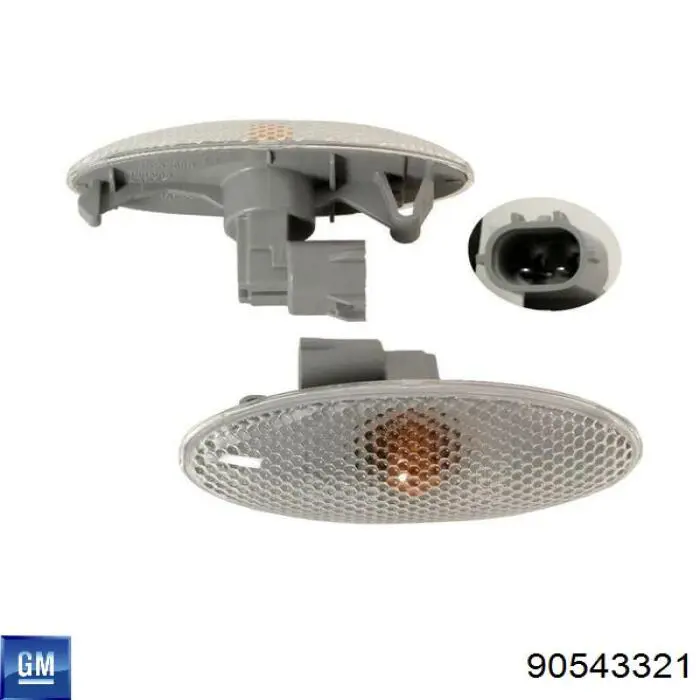 Купити 90543321 Opel Вказівник повороту правий